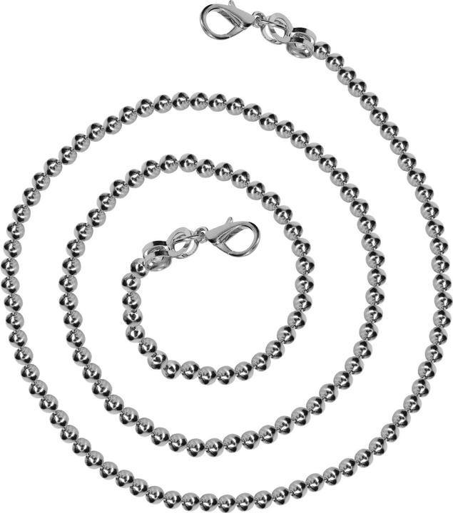 Image du produit Avizar Bijoux pour téléphone portable, chaîne à boules, 110cm