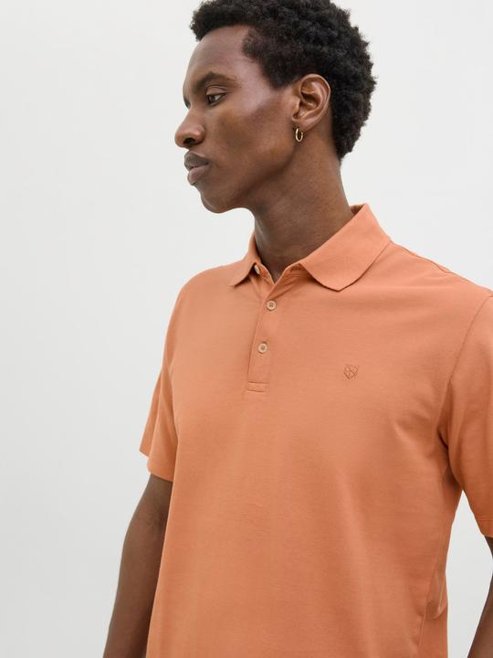 Actual product image Jack & Jones Single-coloured polo T-shirt T-shirt (S)