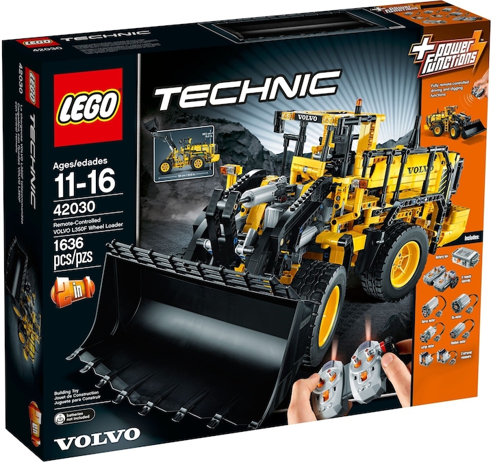 Immagine prodotto LEGO Technic Ruspa VOLVO L350F telecomandata (42030, LEGO Technic, Set LEGO rari)