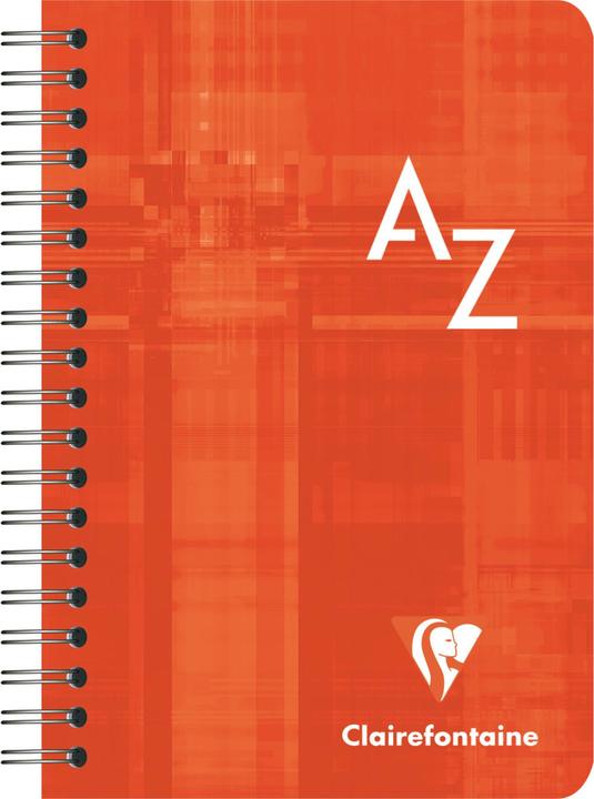 Actual product image Clairefontaine Spiral notebook (9.5 x 14 cm, Checked, Hardcover)