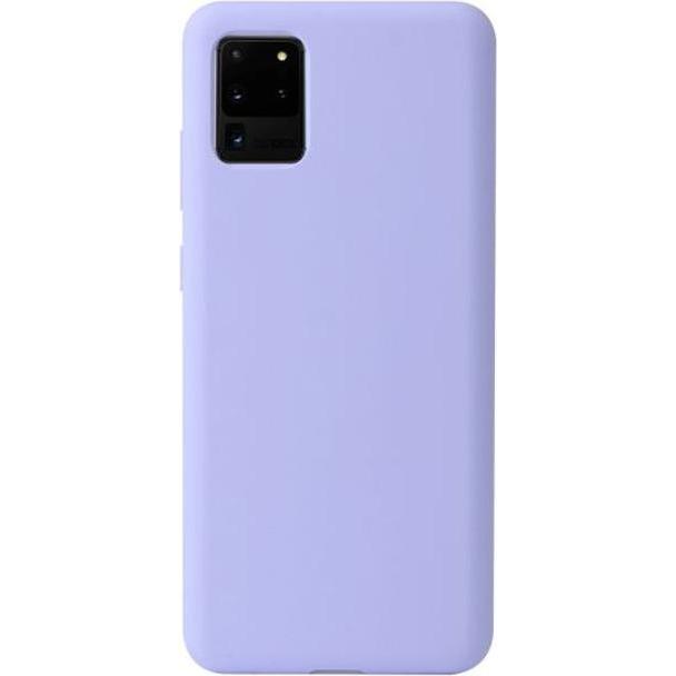 MU Classic Liquid Silicone Case Series (Samsung Galaxy S20+), Smartphone Hülle, Violett