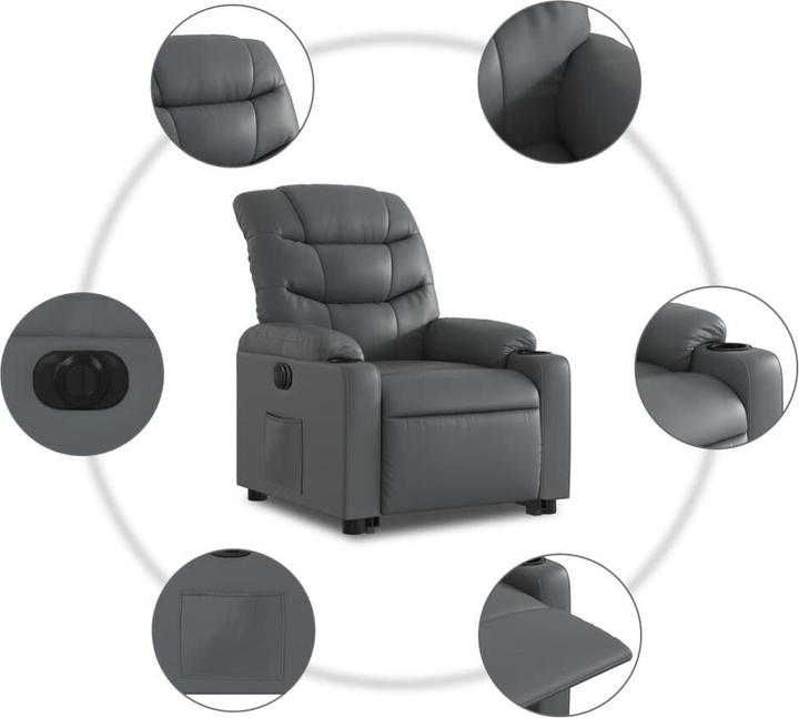 Image du produit vidaXL Relaxsessel mit Aufstehhilfe