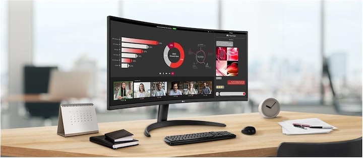 Actual product image LG 34WR50QK-B.AEU (3440 x 1440 pixels, 34")
