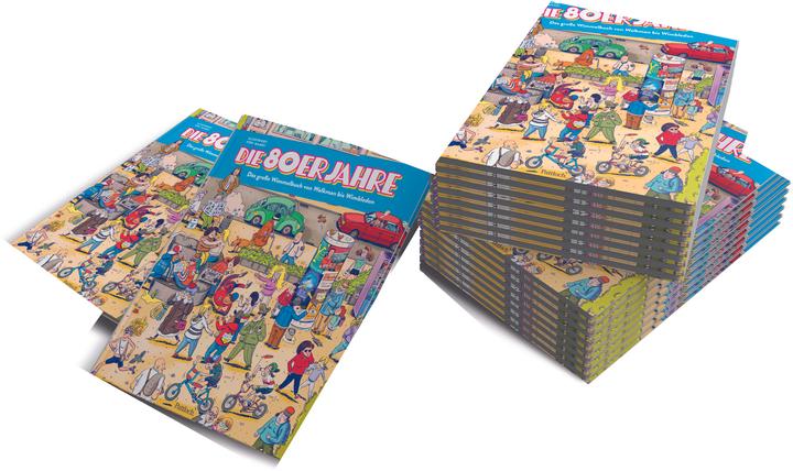 Actual product image Die 80er Jahre - Das grosse Wimmelbuch von Walkman bis Wimbledon (German, Marian Meinhardt-Schönfeld, 2024)