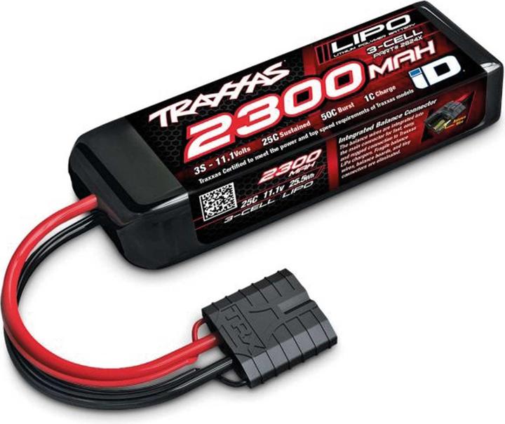 Actual product image Traxxas LiPo Power Cell 2300mAh 11,1V 3S mit ID-Stecker (L110xB35xH22mm) (11.10 V, 2300 mAh)
