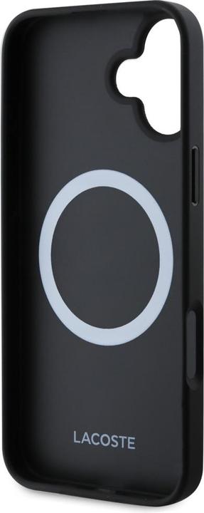 Immagine prodotto Lacoste Case Iconic Petit Pique Crossbody Cord MagSafe for iPhone 16 Plus black (Apple iPhone 16 Plus)