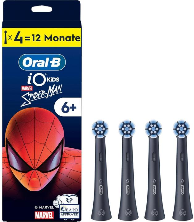 Productafbeelding Oral-B Aufsteckbürsten iO Kids Spiderman 4er Aufsteckbürsten (4x)