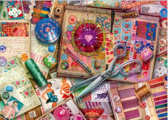 Produktbild Ravensburger puzzle 1000 pcs sewing accessories (1000 Teile)