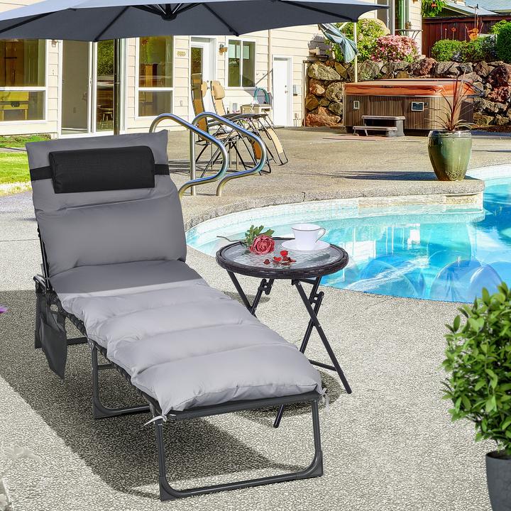 Produktbild Outsunny Sonnenliege (58 cm)