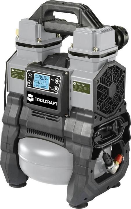 Image du produit Toolcraft Compresseur d'air 12 VDC, 18 VDC/ 230 VAC 9 bar (9 bar, 5 l)