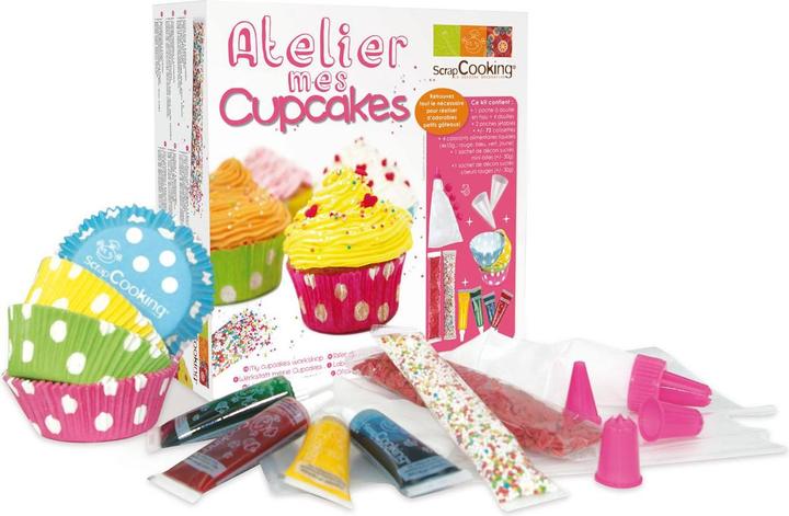 Actual product image ScrapCooking Cupcakes Studio (Piping bag set)