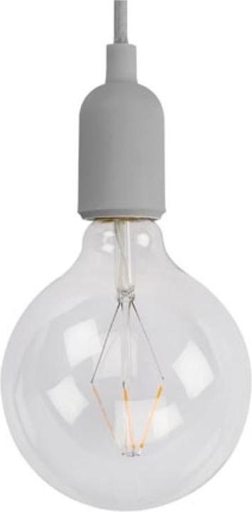 Image du produit Vellight Suspension Design Avec Câble Textile - Gris (E27)