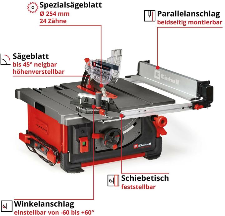 Actual product image Einhell TP-CC 10 T