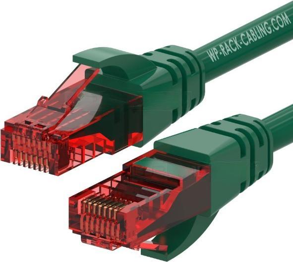 Actual product image WP Rack & Cabling Wp Europe Patch U/Utp Cat.6 Pvc Green (U/UTP, UTP, CAT6, 0.20 m)