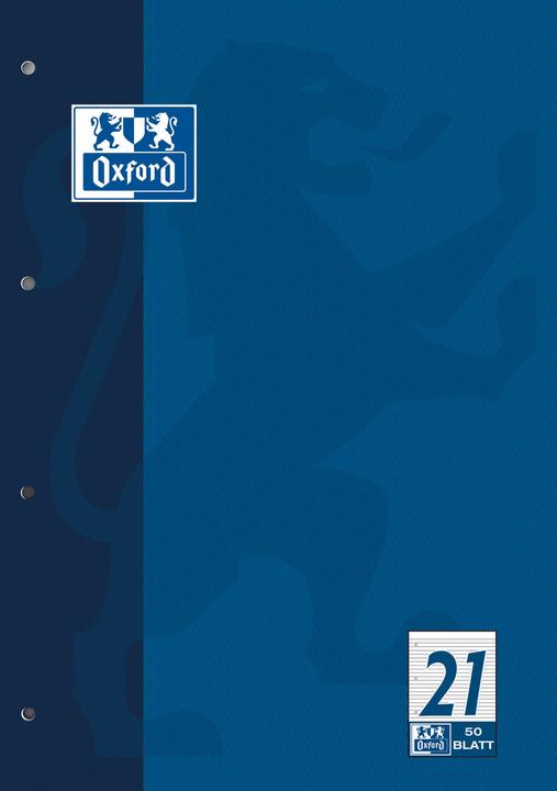 Produktbild Oxford Schulblock (A4, Liniert, Harter Einband)
