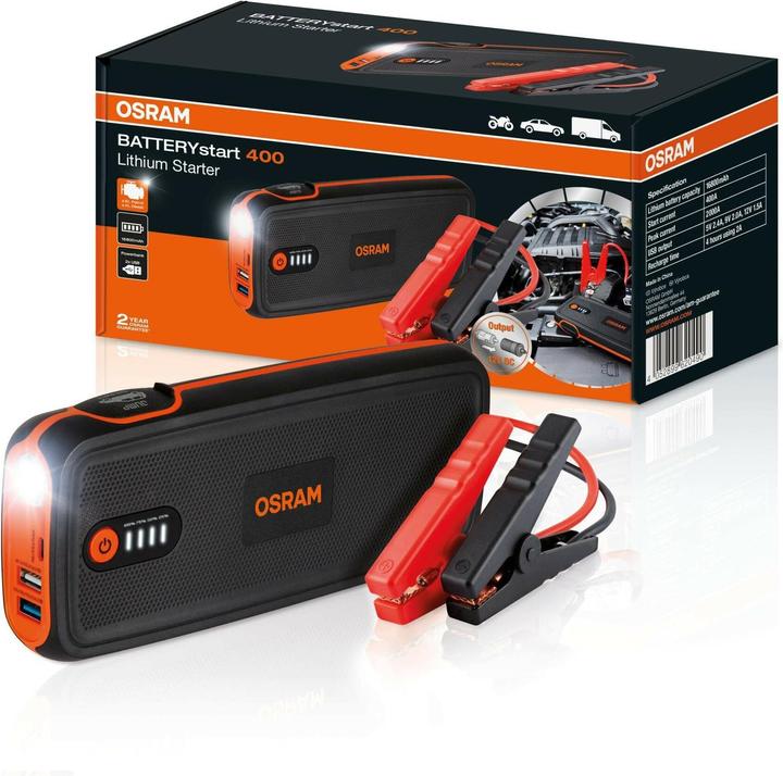 Osram BatteryStart 400 (2000 A, 16800 mAh)
