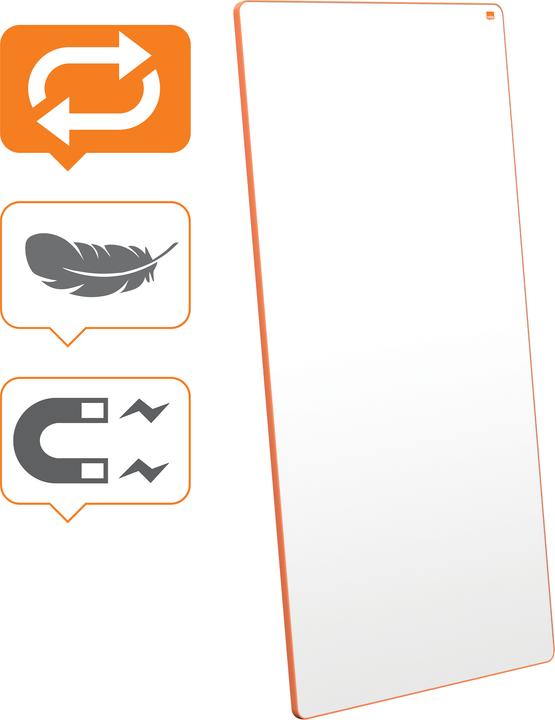 Image du produit Nobo Tableau blanc Move & Meet (90 x 180 cm)