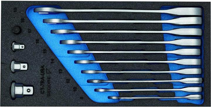 Productafbeelding Gedore CT17 RA steeksleutelset ringratel in CheckToolModule