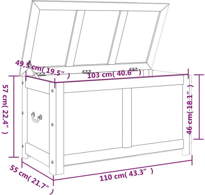 Actual product image vidaXL Jennee
