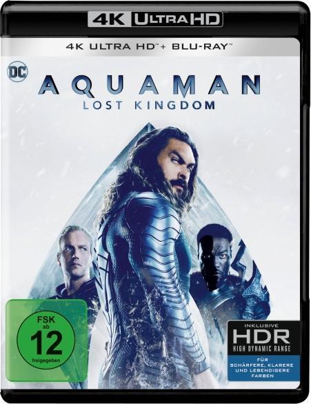 Produktbild Aquaman And The Lost Kingdom (4k Blu-ray, Blu-ray, 2024, Deutsch)