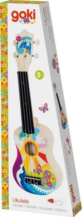 Produktbild Goki Ukulele Flower Power, goki66 (Deutsch, Französisch, Italienisch, Englisch)