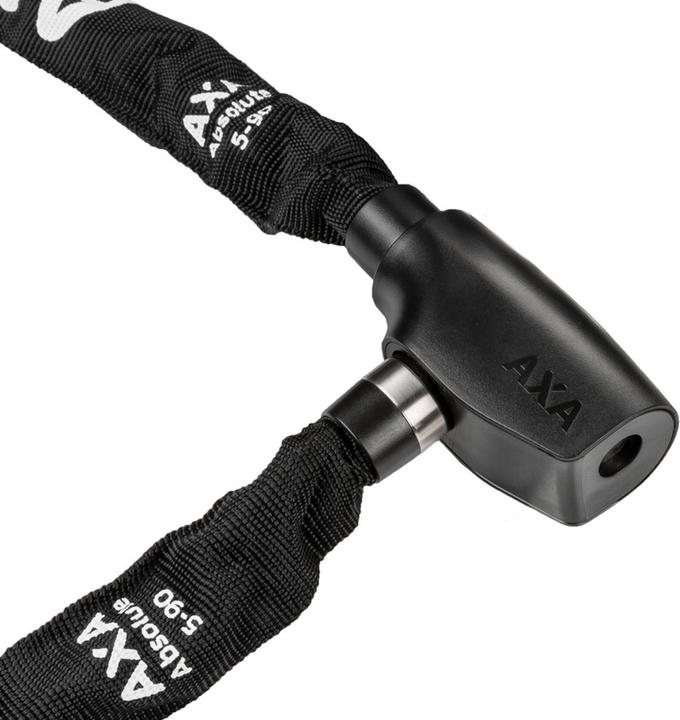 Produktbild AXA - Absolute 5 - Kettingslot - Slot voor Fietsen - 150 cm - 5 mm - Zwart (150 cm)
