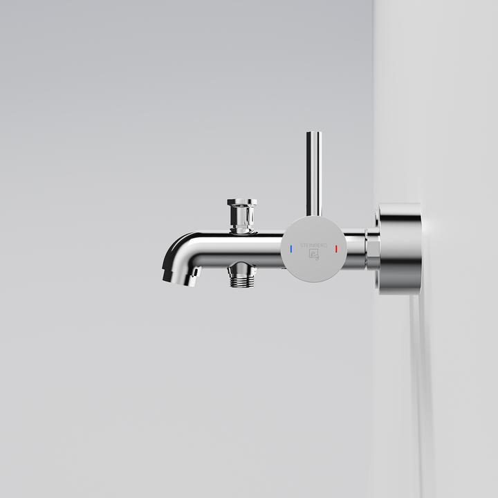 Produktbild Steinberg Serie 100 Wannenarmatur, Aufputz, G1/2, Ausladung: 185mm, 1001100