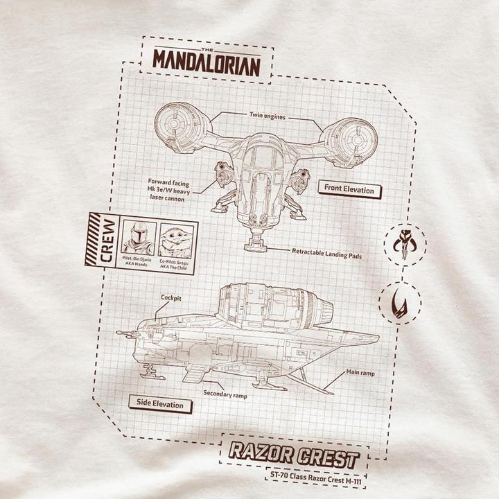 Produktbild Star Wars Razor Crest TShirt (XL)