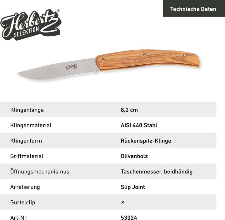 Actual product image Herbertz Selektion Taschenmesser (8.20 cm)