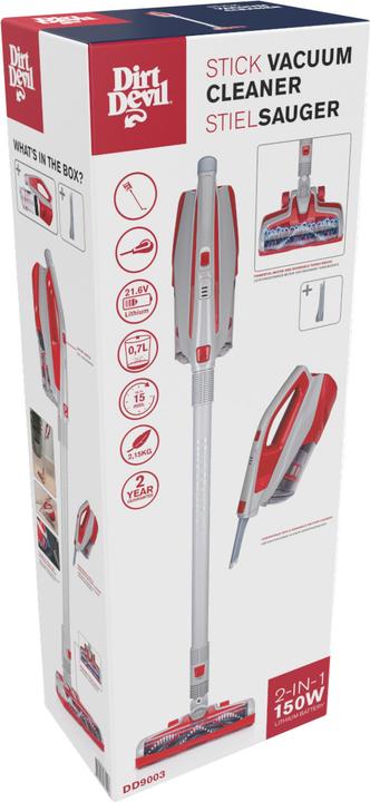 Image du produit Dirt Devil Stick vacuum cleaner DD9003
