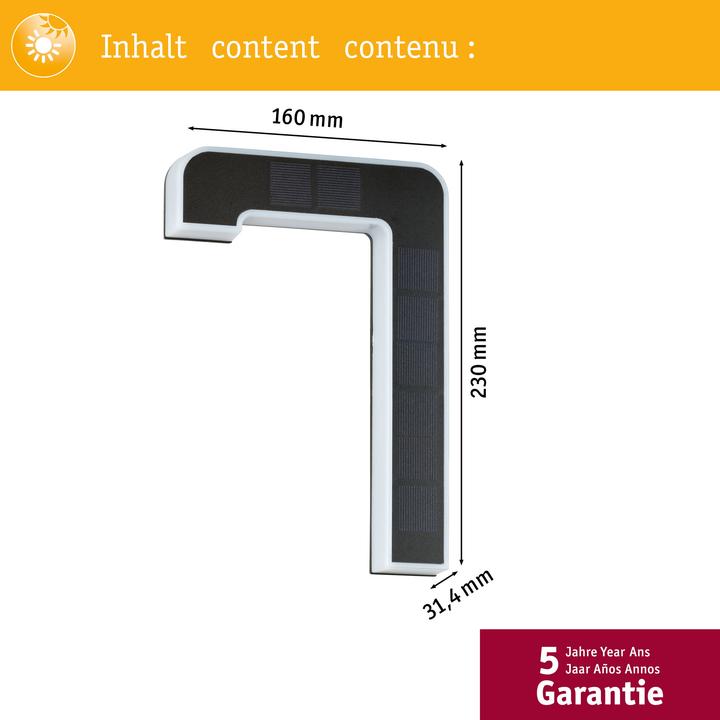 Actual product image Paulmann House number (20 lm, IP44)