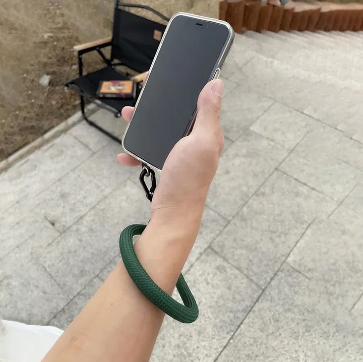 Actual product image PhoneLook Universal Wristband for Smartphone Cover Mint green