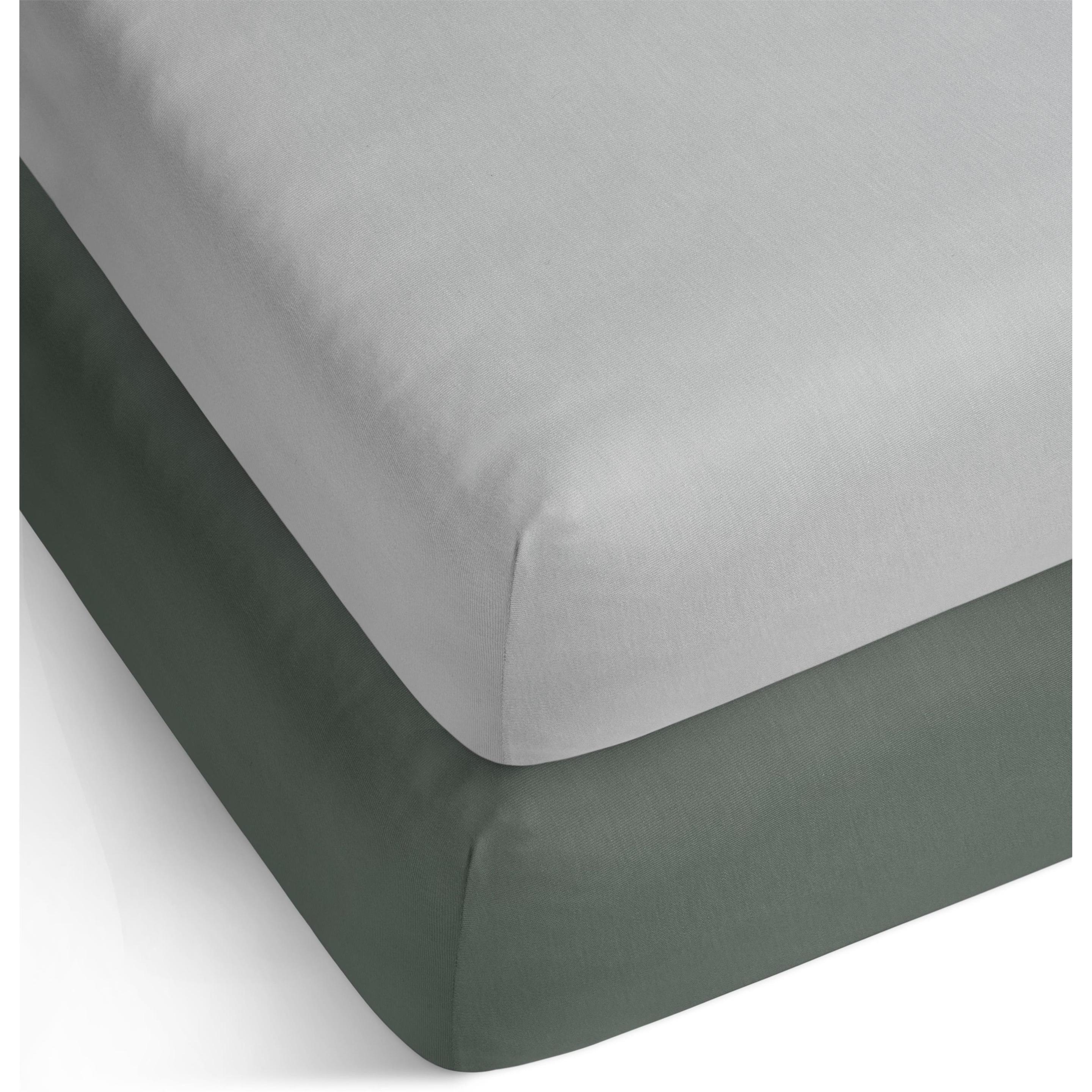 Aspero, Fixleintuch, 2 x Bambus Spannbettlaken Macau (180-200 x 200 x 30 cm)