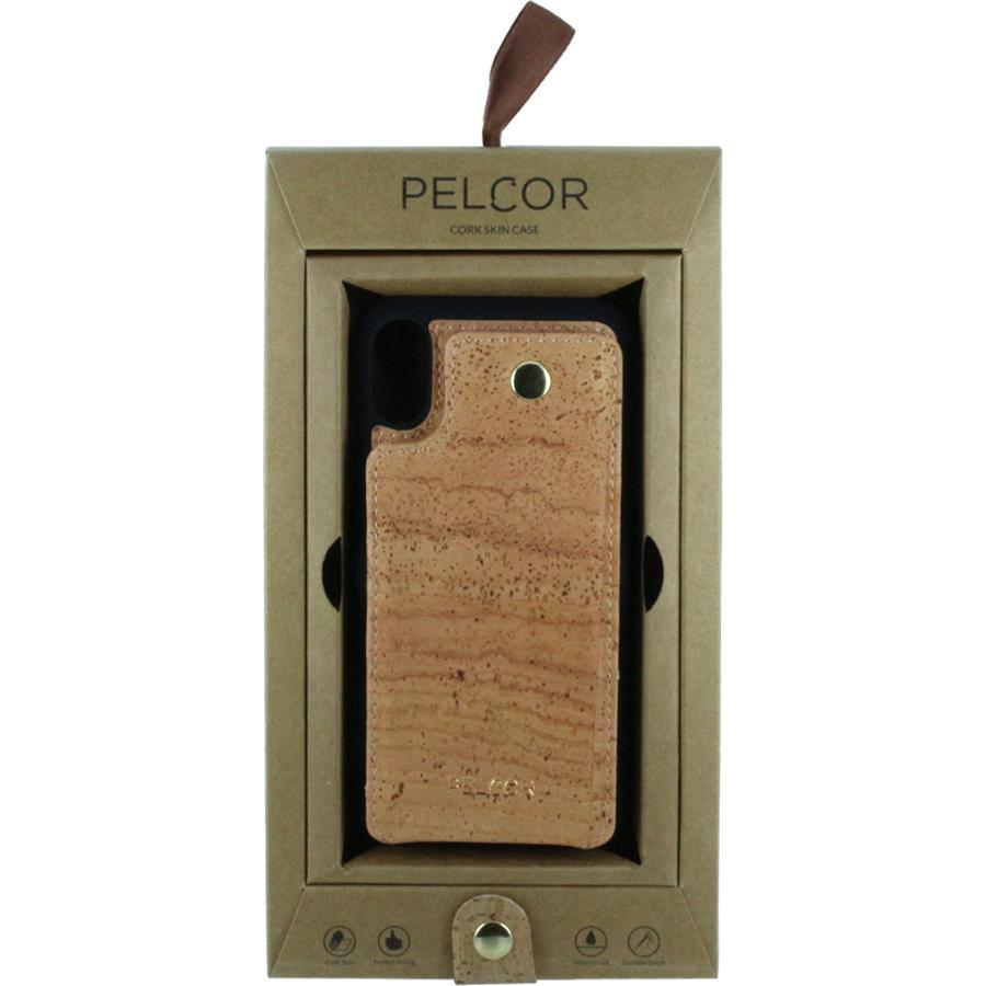 Thumbnail - Pelcor Kork Flip Cover (Apple iPhone X), Smartphone Hülle, Braun