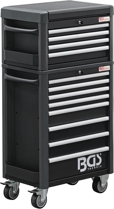 Produktbild BGS Werkstattwagen Profi Standard Maxi 12 Schubladen mit 263 Werkzeugen (263 x)