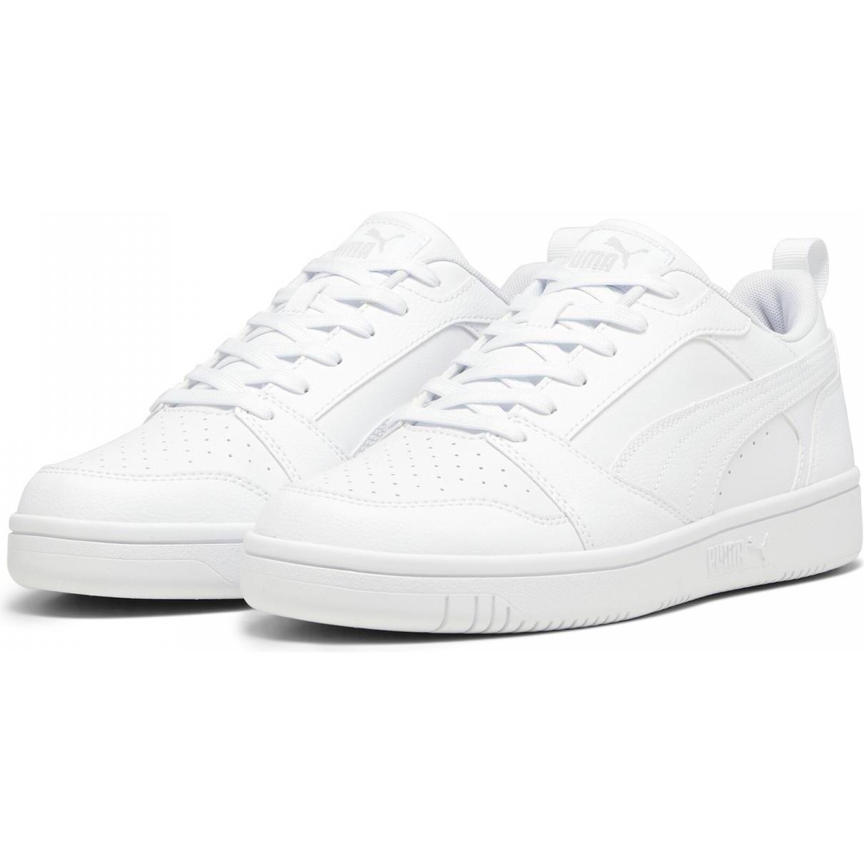 Puma, Unisex, Sneaker, Rebound v6 Low, Weiss, (38.5)