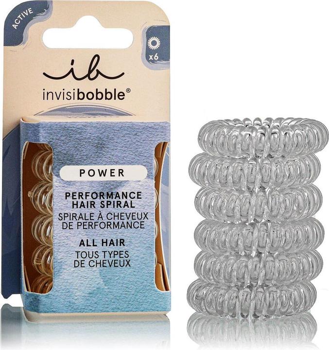 Produktbild Invisibobble Hair band Power Crystal Clear 6 pcs (Haargummi)