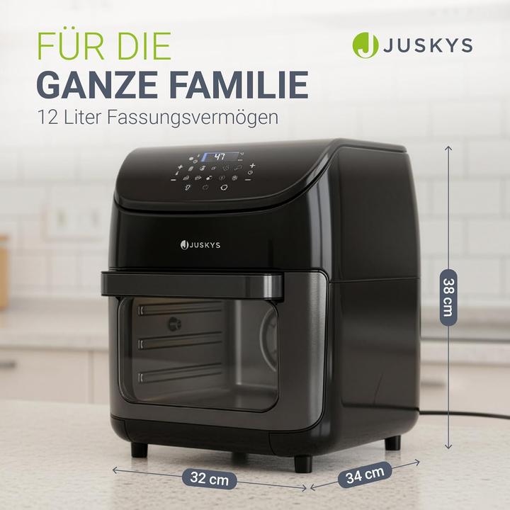 Produktbild Juskys Heissluftfritteuse Airfryer 12L