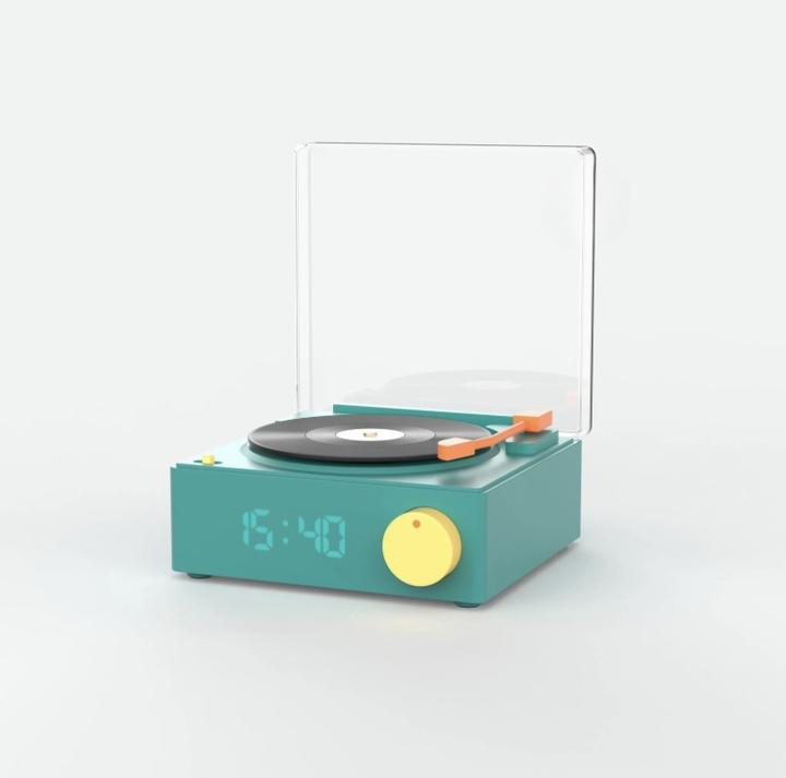 Actual product image Mobility on Board Retro Speaker & Alarm Clock VS-80 blue (8 h)