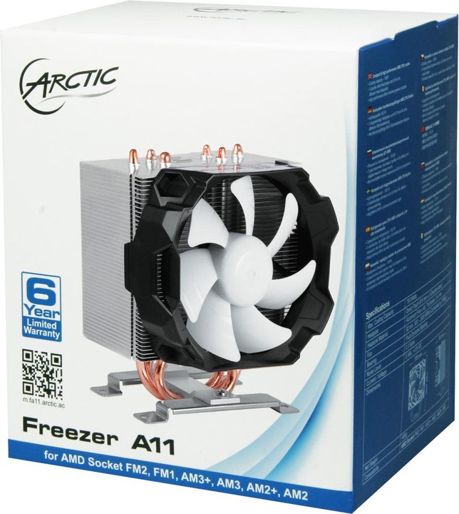 Produktbild Arctic Freezer A11 Prozessor-Luftkühler (130 mm)