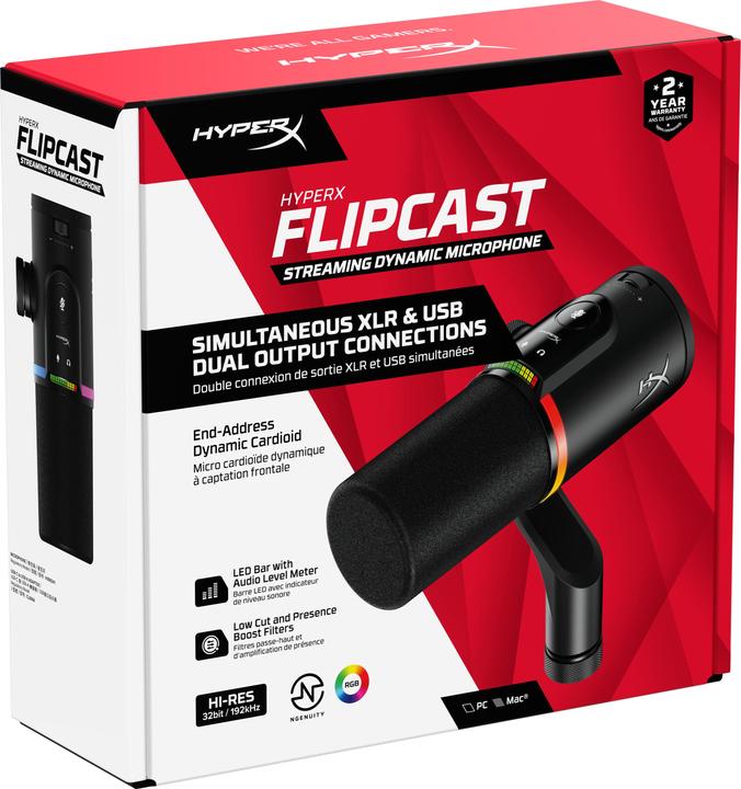 Actual product image HyperX FlipCast