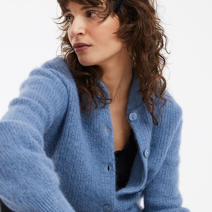 Image du produit La Redoute Collections Cardigan im Bomber-Stil (S)
