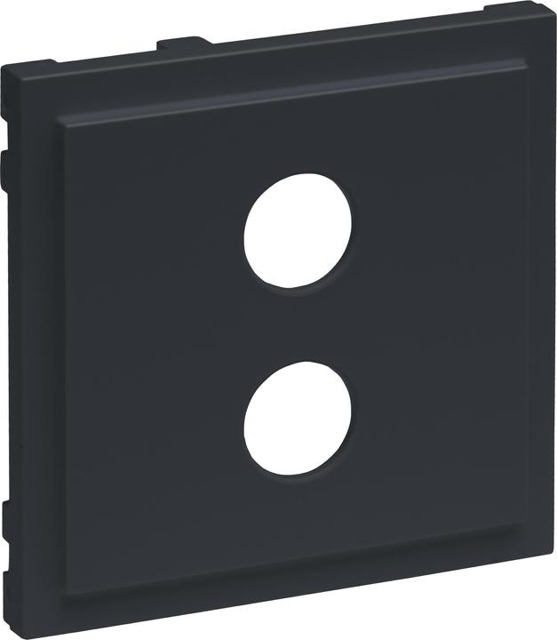 Legrand SEANO cover for speaker connection box, single, 4 mm sockets, anthracite, 765478