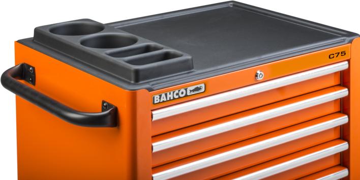 Produktbild Irimo 26" ABS-Ablageplatte für 26" Werkstattwagen, 45 mm × 497 mm × 674 mm (Kunststoff)