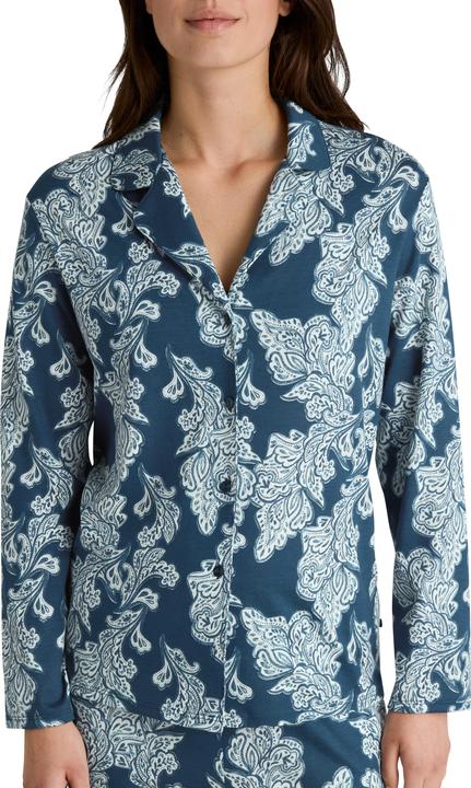 Immagine prodotto Calida Favourites Botanic Langarmshirt, durchgeknöpft (XS)