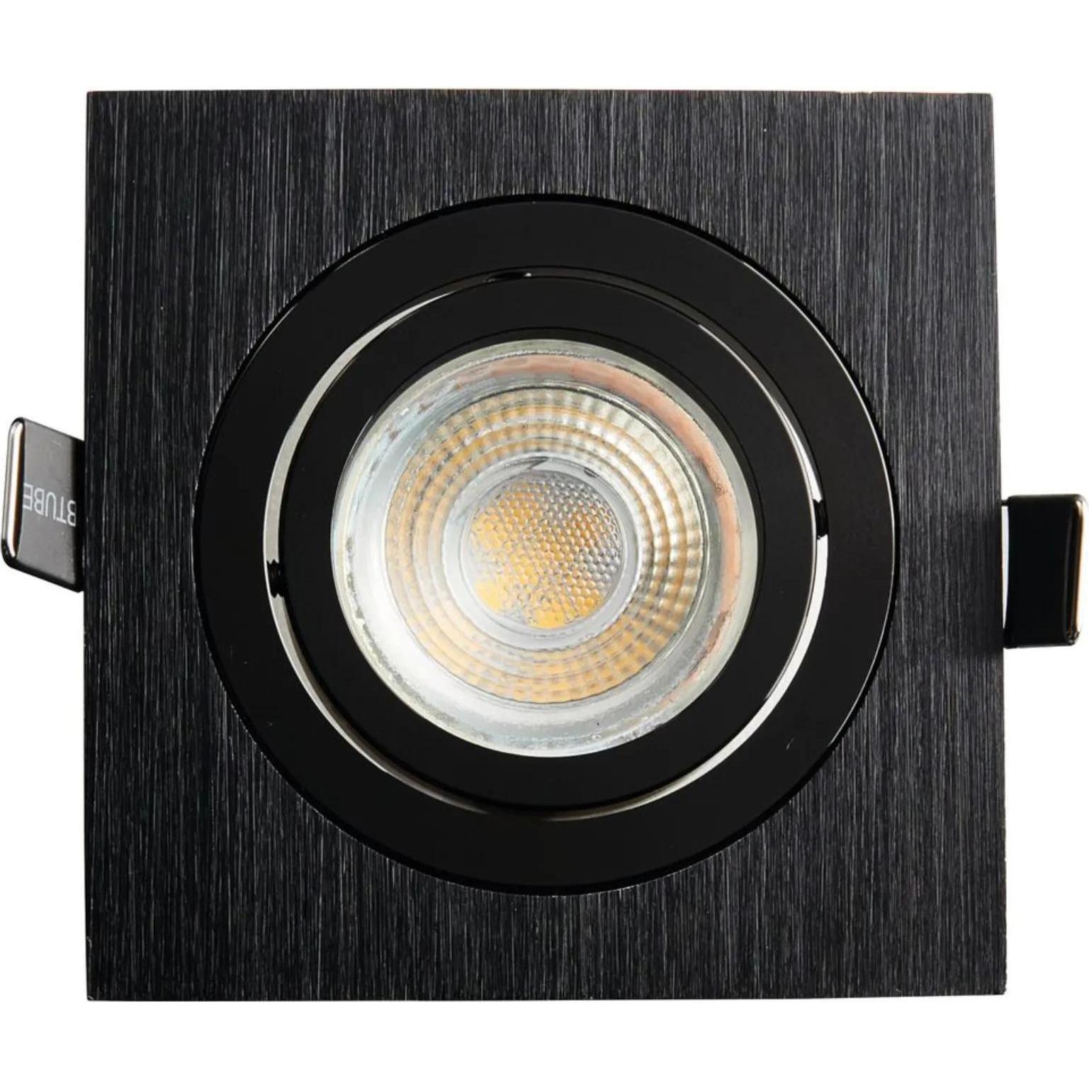 Heitronic, Applique + Plafoniera, Apparecchio da incasso LED DL7801 Faretto da incasso, GU10/GU5.3, angolare (GU10, GU5.3)