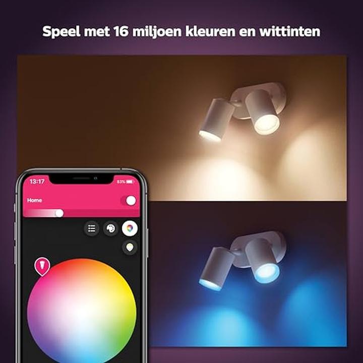 Actual product image Philips Hue Fugato (800 lm, GU10)