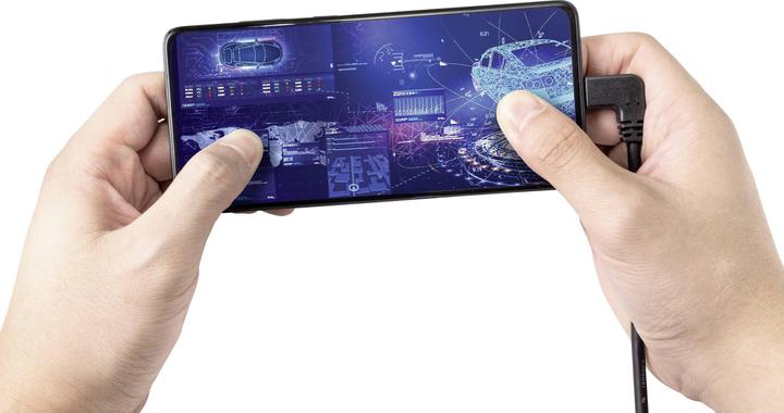 Actual product image Renkforce USB cable (1.20 m, USB 3.2 Gen 2, 60 W)