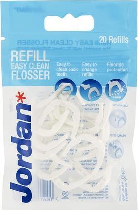 Actual product image Jordan Easy Clean Flosser Floss Handle Floss 20Pcs.
