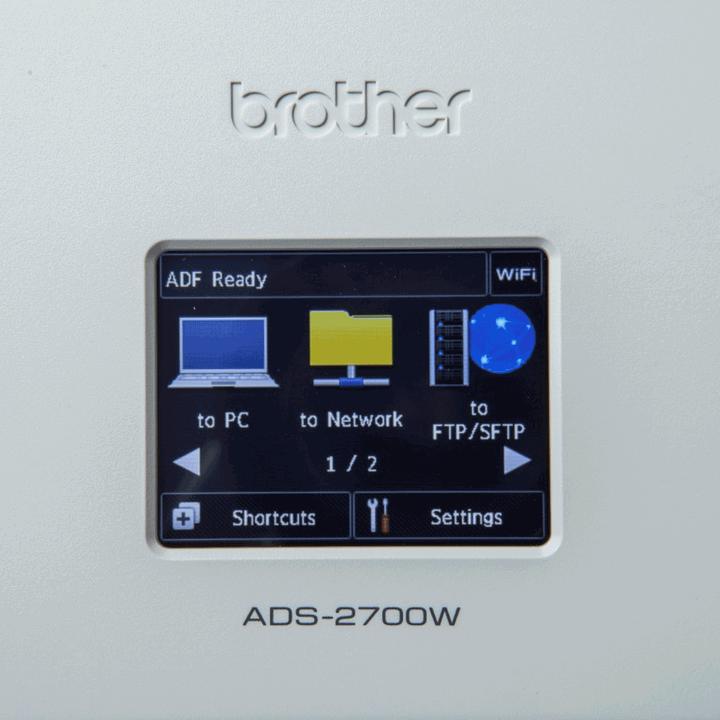 Produktbild Brother Ads-2700w (WLAN, LAN, USB)